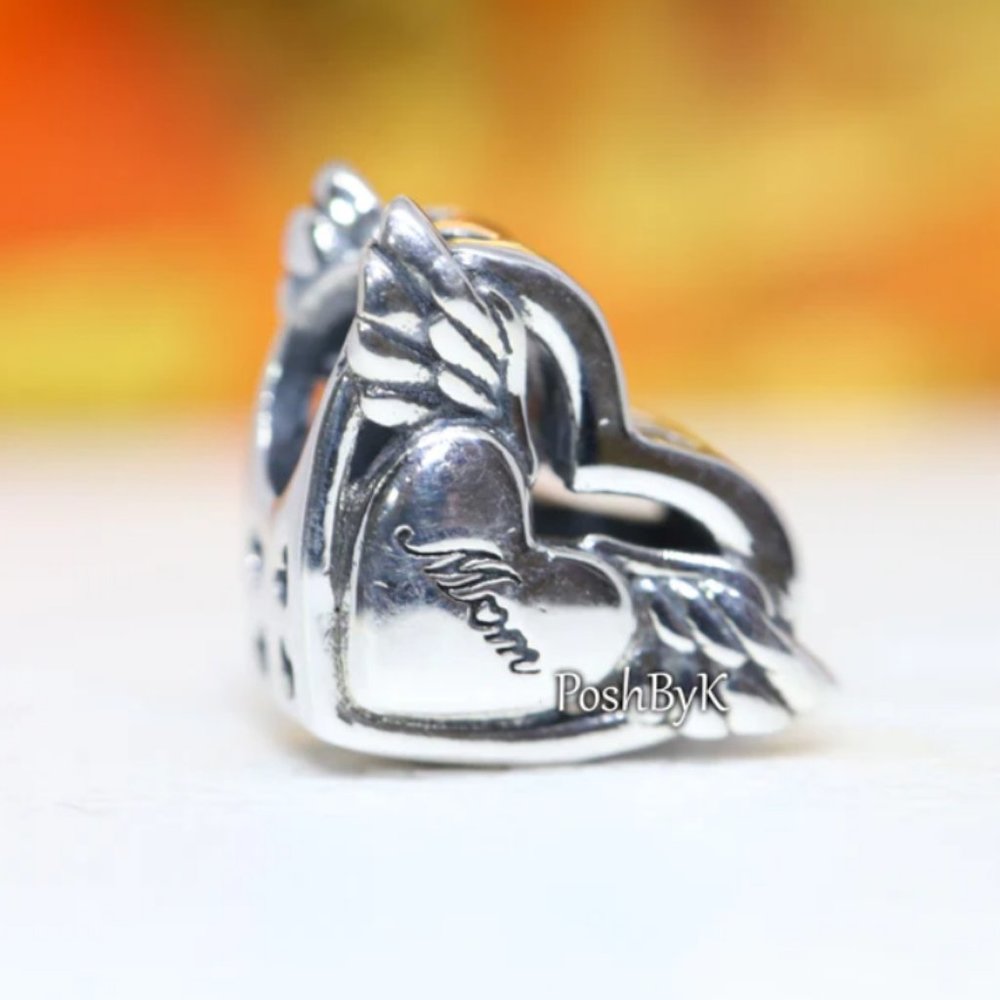 PANDORA Angel Wings & Mom Charm 799367C00